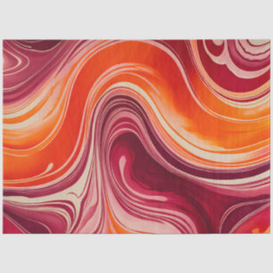 Colourful Marbled Paper Art Tissue Paper
