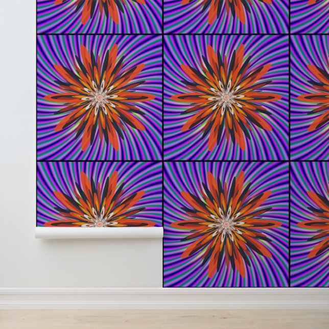 Colourful Mathematical Mandala Art design  Wallpaper (Application)