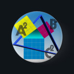 Colourful Mathematics 2 Inch Round Button<br><div class="desc">Colourful Mathematics button</div>