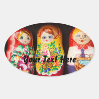 Colourful Matryoshka Dolls