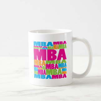 Colourful MBA Coffee Mug