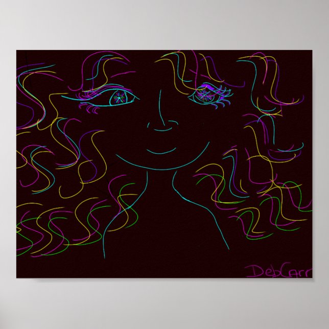 Colourful Me-poster print (Front)