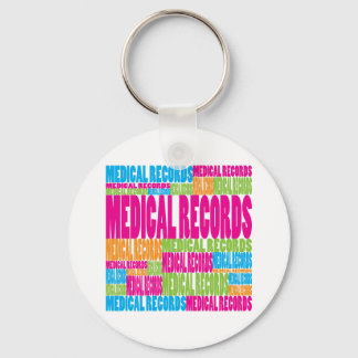 Colourful Medical Records Keychain
