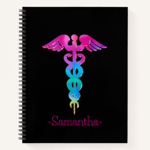 Colourful Medical Sign Notebook
