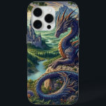 Colourful, Medieval Dragon castle iPhone 15 Pro Max Case<br><div class="desc">.</div>