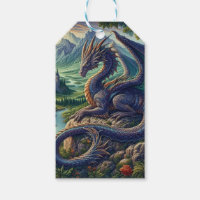 Colourful, Medieval Dragon castle