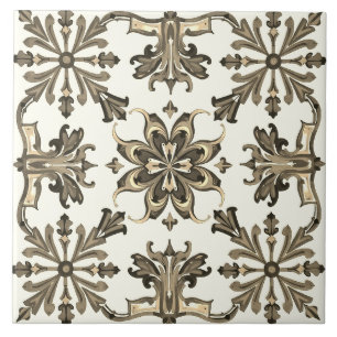 Colourful,Mediterranean,mosaic,green,neutral, Tile