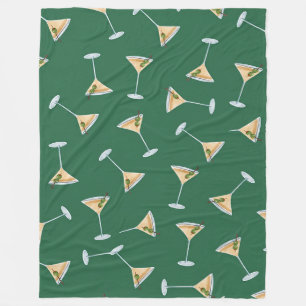 Colourful Mediterranean Summer Collage Pattern   C Fleece Blanket