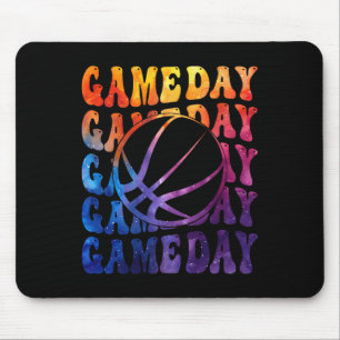 Colourful Men Women Kids Funny Team Sport Game Day Mouse Pad