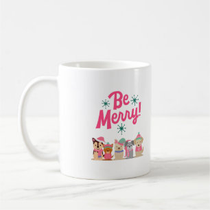 Colourful Merry and Bright Christmas 2023 Family   Coffee Mug