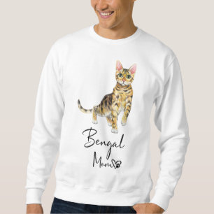 Colourful Messy Bun Gymnastics Mom Gymnast Women ( Sweatshirt