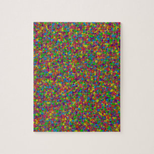 Colourful Metal Stars JIGSAW PUZZLE
