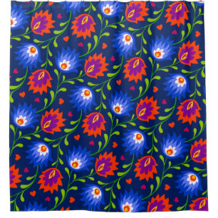 Colourful Mexican Style Floral Pattern Elegant Bol