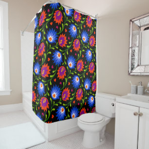 Colourful Mexican Style Floral Pattern Elegant Bol