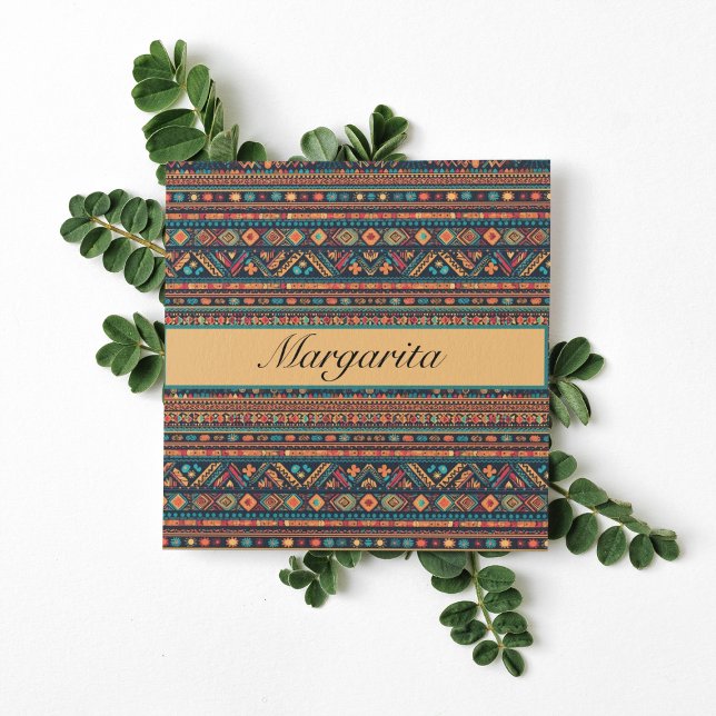Colourful Mexican style pattern Invitation (Creator Uploaded)