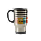 Colourful Mid Century Abstract Personalized Name