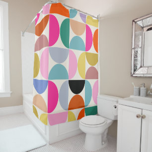 Colourful Mid Century Modern Abstract Pattern
