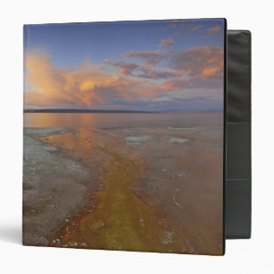 Colourful mineral deposits emit from Black Pool 2 Binder