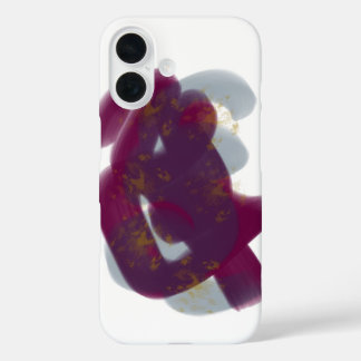 Colourful Minimal Abstract Artwork iPhone 16 Case