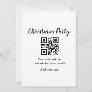 Colourful minimal add your text picture name invitation