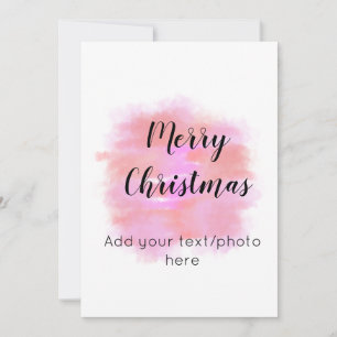 Colourful minimal add your text picture name  invitation