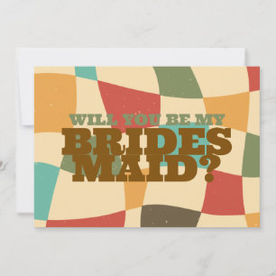 Colourful Minimalist Wedding Invitation