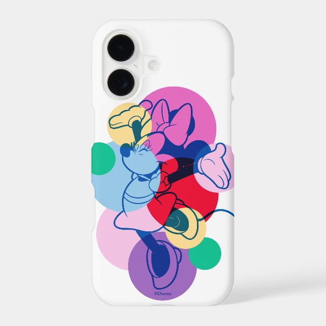 Colourful Minnie Mouse Modern Pop Art (Back)