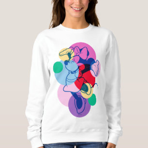 Colourful Minnie Mouse Modern Pop Art Sweatshirt