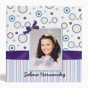 Colourful Mis Quince Memory Binder