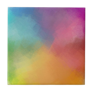 Colourful Modern Abstract Art Elegant Template Tile