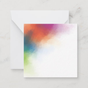 Colourful Modern Abstract Artwork Blank Template