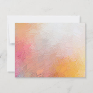Colourful Modern Abstract Artwork Blank Template