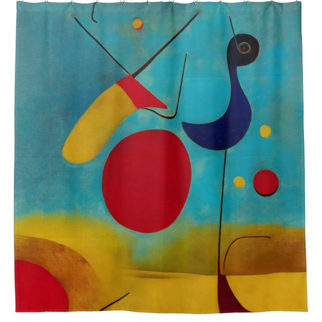 Colourful Modern Abstract Road Runner (Front)