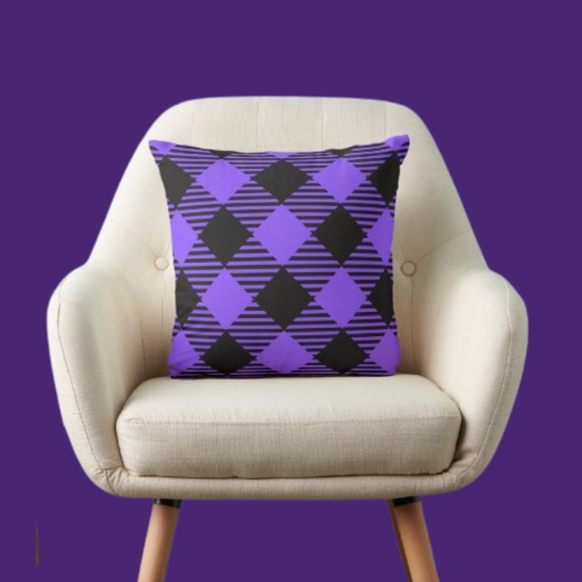 Colourful Modern Cute Geometric Pattern          Throw Pillow (Creator Uploaded)