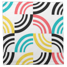 Colourful, modern, fun, cheerful geometric graphic