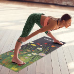 Colourful Modern Garden Flowers Personalized Name Yoga Mat<br><div class="desc">Colourful Modern Garden Flowers Personalized Name Yoga Mat perfect as a gift for those that enjoy yoga,  pilates,  fitness,  exercise,  sports,  gym,  athletes,  swimmers and much more. Perfect for family and friends for birthdays,  Christmas,  Mother's Day,  holidays and more. Designed by Evco Studio www.zazzle.com/store/evcostudio</div>