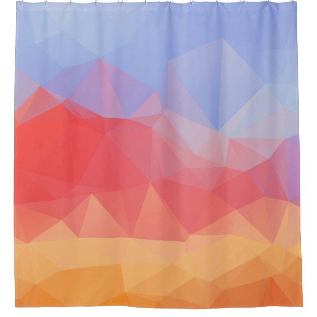 Colourful Modern Geometric Seamless Pattern (Front)