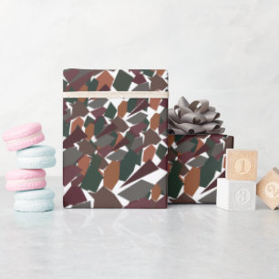 Colourful Modern Geometric Wrapping Paper