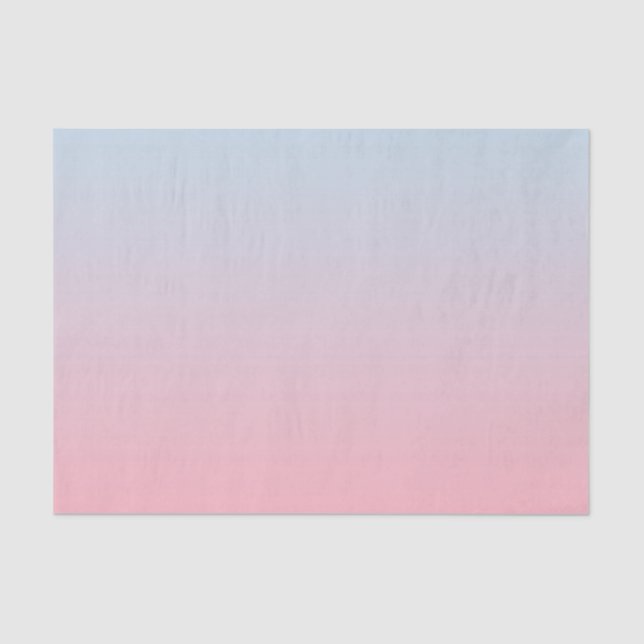 Colourful Modern Gradient Ombre Pastel  Tissue Paper (Front)