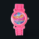 Colourful Modern Mosaic Geometric Pattern 2 Watch<br><div class="desc">Modern colourful mosaic polygonal geometric seamless pattern. If you need any help customizing any of my designs,  contact ArtOnWear designer. Free text formatting with live help available by request.</div>