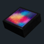 Colourful Modern Mosaic Geometric Pattern Gift Box<br><div class="desc">Modern colourful mosaic polygonal geometric seamless pattern. If you need any help customizing any of my designs,  contact ArtOnWear designer. Free text formatting with live help available by request.</div>