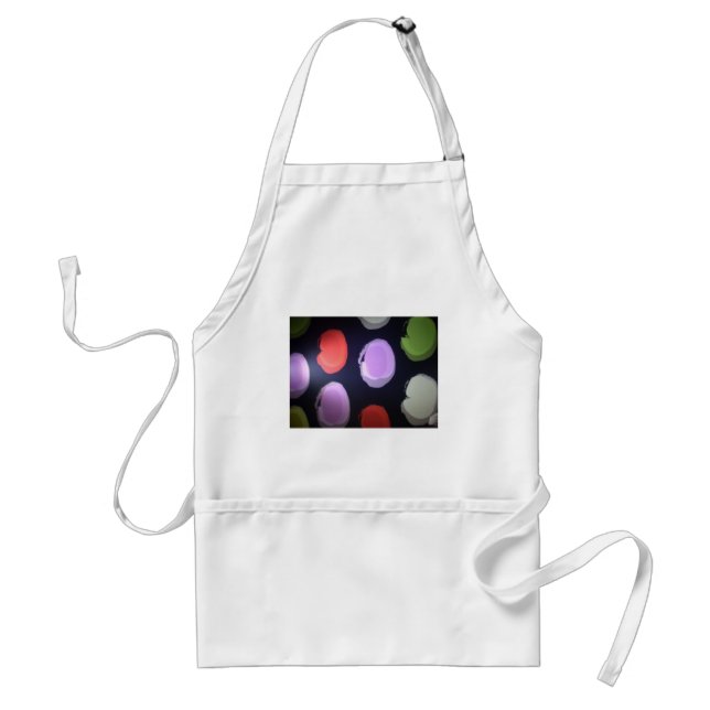 Colourful Modern Pattern Polka Dot Art Print Standard Apron (Front)