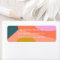 Colourful Modern Retro Return Address