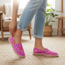 Colourful Modern Sprinkles Pink Pattern