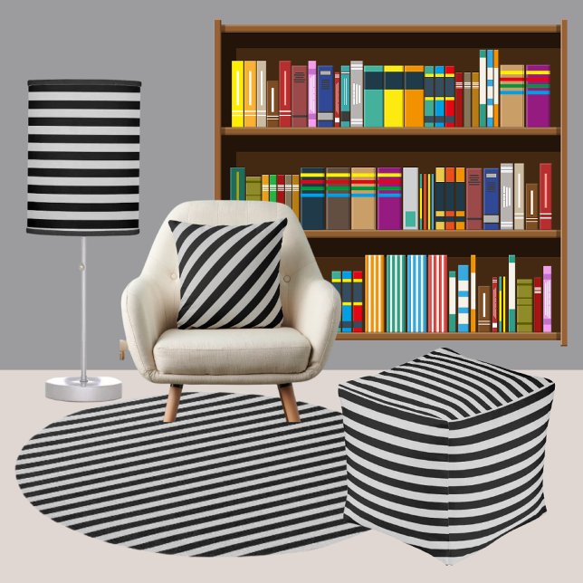 Colourful Modern Striped Pattern           Throw Pillow (Creator Uploaded)