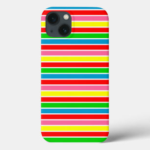 Colourful Modern Stripes IPhone 13 Cases