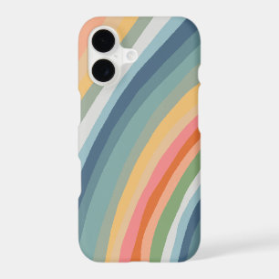 Colourful Modern Stripes Waves Lines Hand Drawn