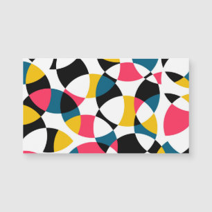 Colourful, modern, trendy, cool circular graphic