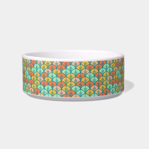 Colourful Modern Trendy Geometric Fish Scale Bowl