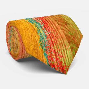 Colourful Modern Wood Grain Background #8 Tie